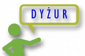 Najbliższy dyżur Zarządu